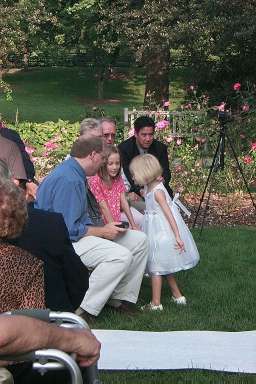 amanda the flower girl!